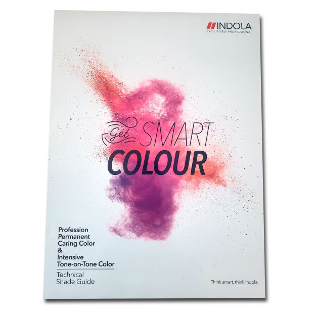 INDOLA Permanent Caring Color PCC karta książka kolorów