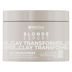 Indola Blonde Expert Clay Transformer, dodatek do rozjaśniaczy tworzący konsystencję glinki, 120g