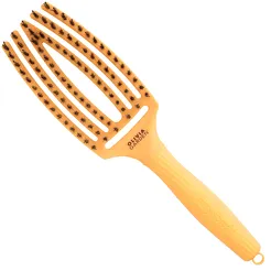 Olivia Garden FingerBrush Medium Juicy Orange, Szczotka do rozczesywania włosów z włosiem dzika