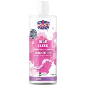 RONNEY Silk Sleek Odżywka z jedwabiem wygładzająca 1000ml