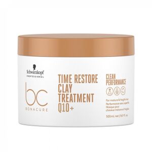 Schwarzkopf BC Time Restore Q10 glinkowa maska wzmacniająca włosy 500ml