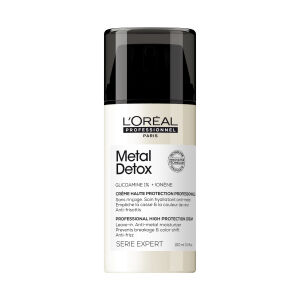 Loreal Professionnel Metal Detox wygłądzający krem przeciw puszeniu się włosów 100ml