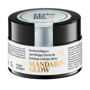 Make Me Bio, Mandarin Glow Rozświetlająco-nawilżający krem do każdego rodzaju skóry 30ml