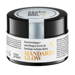 Make Me Bio, Mandarin Glow Rozświetlająco-nawilżający krem do każdego rodzaju skóry 30ml
