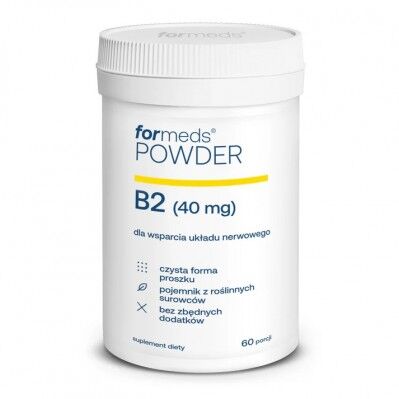 Suplement diety ForMeds POWDER B2 Witamina RYBOFLAWINA 60 porcji proszek