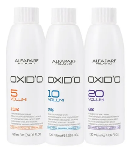 Alfaparf OXID’O kremowa woda utleniona, developer 120ml