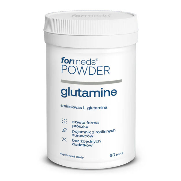 Suplement diety ForMeds Powder Glutamine GLUTAMINA proszek 90 porcji