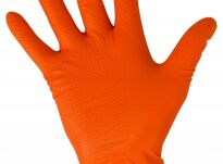Rękawice nitrylowe MedaSEPT Pro Max Grip TECH GLOVES LINE L, Mocne rękawiczki, 50 par - 3