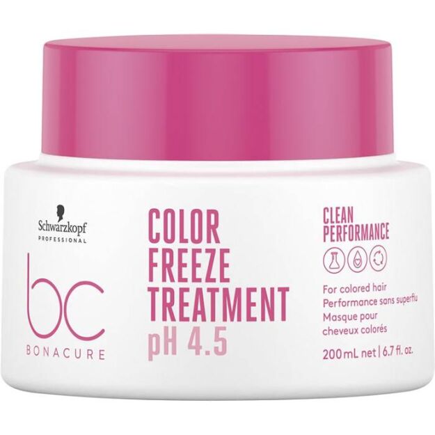 Schwarzkopf BC Color Freeze maska do włosów farbowanych pH 4,5  200ml