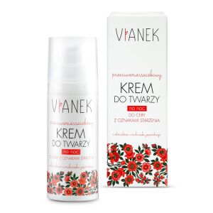 VIANEK Przeciwzmarszczkowy krem do twarzy na noc 50ml