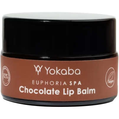 Yokaba CHOCOLATE LIP BALM Euphoria Spa balsam masełko do ust czekoladowy 15ml