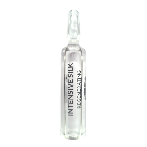 RONNEY SILK Regenerating ampułka regeneracyjna z jedwabiem,  wygładzanie + połysk 10ml