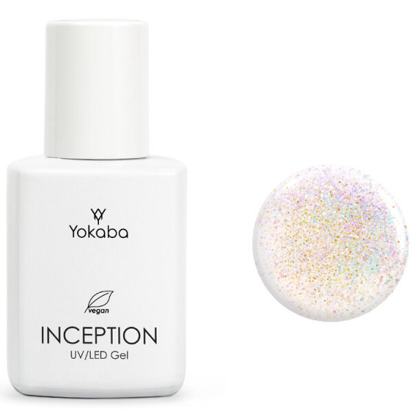 Yokaba Inception UV/LED 15 Gold Żel budujący do paznokci 30ml