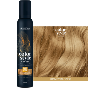 Pianka koloryzująca INDOLA Color Style Mousse Miodowy Blond, tymczasowa koloryzacja 3w1 200ml