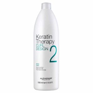 Alfaparf Keratin Therapy Curl Design 2 Fluid neutralizujący utrwalacz do trwałej ondulacji 1000ml