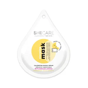 SheCare Sleeping Mask Całonocna maska-serum odżywczo-regenerująca, nawilżająca 10 ml