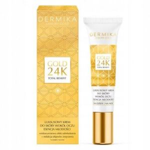 DERMIKA LUXURY GOLD krem do skóry wokół oczu, 15 ml