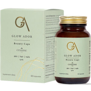 Suplement Diety Glow Ador Beauty Caps Hydrolizat Keratyny Keratyna 60 kapsułek