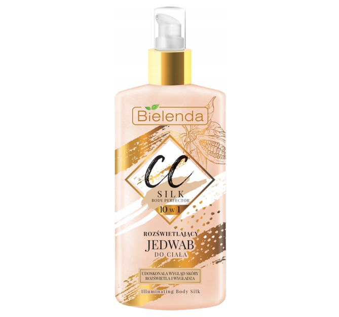 Bielenda CC Silk Body Perfector 10w1 jedwab do ciała rozświetlający 150ml