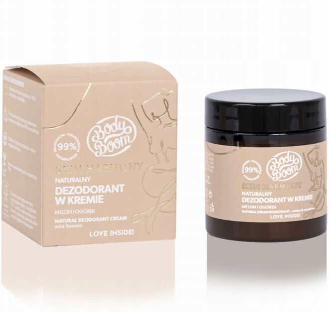 Body Boom Skin Harmony dezodorant w kremie melon, ogórek 75 g