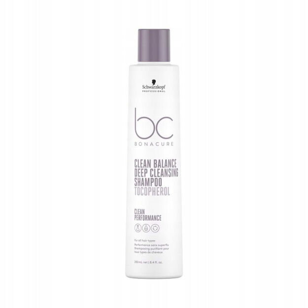 Schwarzkopf BC Clean Balance Szampon głęboko oczyszczający 250 ml