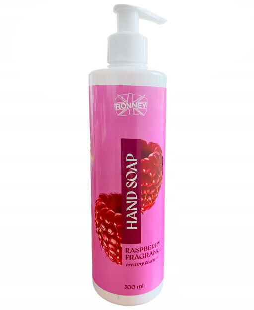 RONNEY Hand Soap RASPBERRY Mydło do rąk MALINA malinowe 300ml