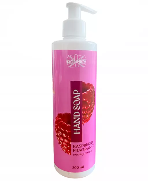 RONNEY Hand Soap RASPBERRY Mydło do rąk MALINA malinowe 300ml