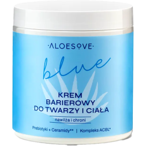 Sylveco Aloesove BLUE Krem barierowy do twarzy i ciała, nawilżający 250ml