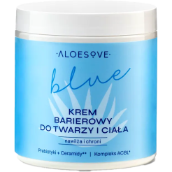 Sylveco Aloesove BLUE Krem barierowy do twarzy i ciała, nawilżający 250ml