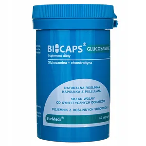 Suplement diety ForMeds Bicaps Glucosamine, 60 kapsułek
