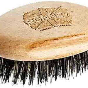 Ronney Wooden Beard Brush drewniana szczotka do brody z naturalnego włosia