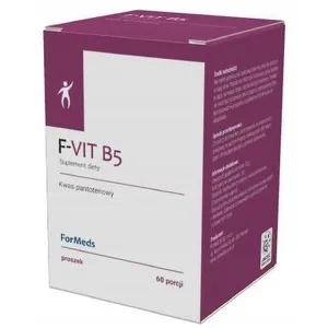 Suplement diety ForMeds F-VIT B5 Witamina B-5 proszek, 60 porcji