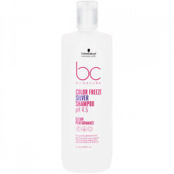 Schwarzkopf BC Color Freeze szampon Silver do włosów farbowanych chłodnych odcieni blond 1000ml