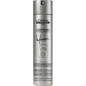 Loreal Infinium Pure Extra Strong 6 4 lakier do włosów bezzapachowy, skondensowany 300ml