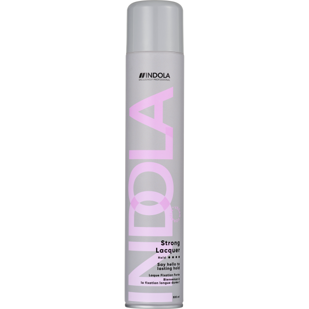 Indola Style Strong Lacquer, Mocny Lakier do włosów 500ml