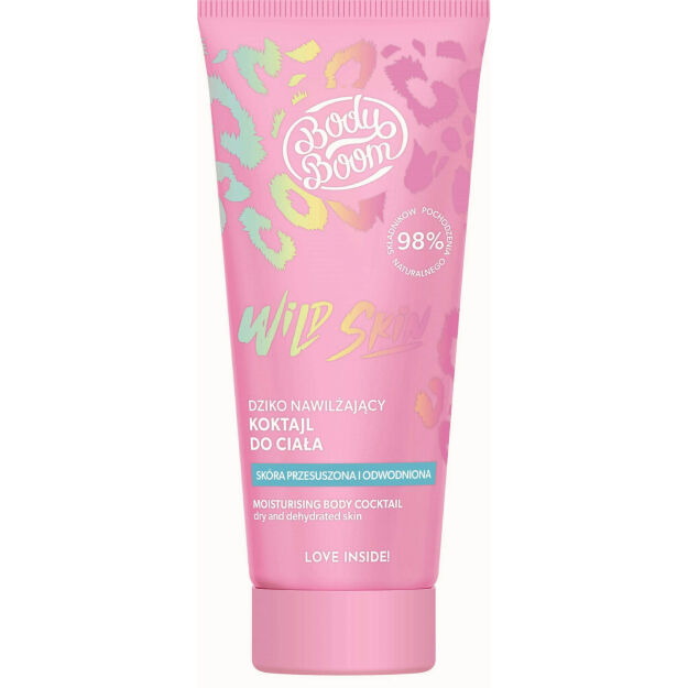 Body Boom Wild Skin Dziko Nawilżający Koktajl do Ciała 200ml