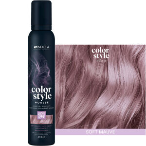 Pianka koloryzująca INDOLA Color Style Mousse Soft Mauve Blady Fiolet, tymczasowa koloryzacja 3w1 200ml