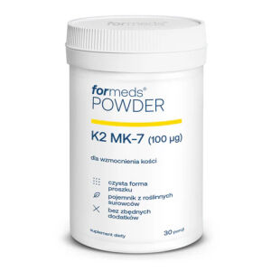 Suplement diety ForMeds POWDER K2 MK-7 proszek 30 porcji