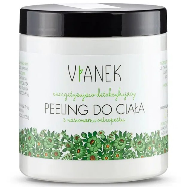 VIANEK energetyzująco-detoksykujący peeling do ciała 265g