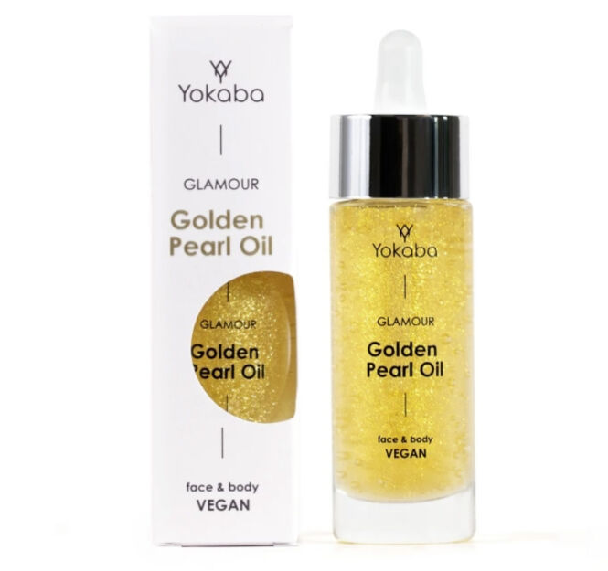 Yokaba Golden Pearl Oil Face & Neck Olejek perłowy ze złotem do twarzy i szyi 30ml