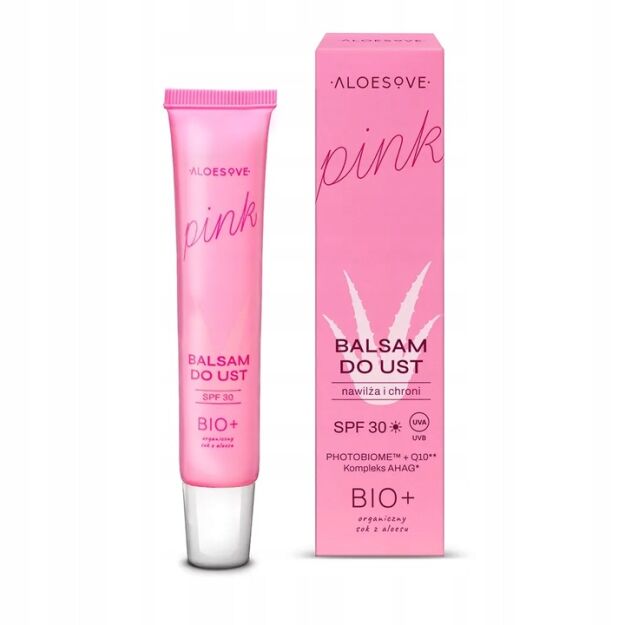 Sylveco Aloesove PINK Balsam do ust SPF30 15ml