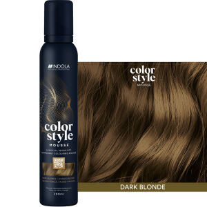 Pianka koloryzująca INDOLA Color Style Mousse Dark Blond Ciemny blond, tymczasowa koloryzacja 3w1 200ml