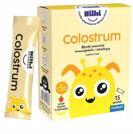 Suplement diety dla dzieci ForMeds HILKI COLOSTRUM 15 saszetek