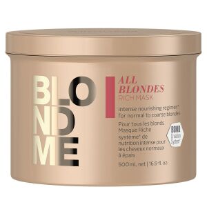 Schwarzkopf BlondMe Rich All Blondes Bogata maska do włosów blond 500ml