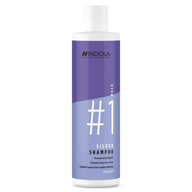 Indola Silver szampon do włosów rozjaśnianych, siwych, blond 300ml