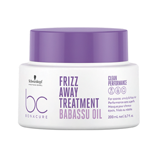 Schwarzkopf BC Frizz Away maska wygładzająca z olejem babassu 200ml