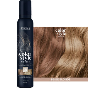 Pianka koloryzująca INDOLA Color Style Mousse Beżowy Blond, tymczasowa koloryzacja 3w1 200ml