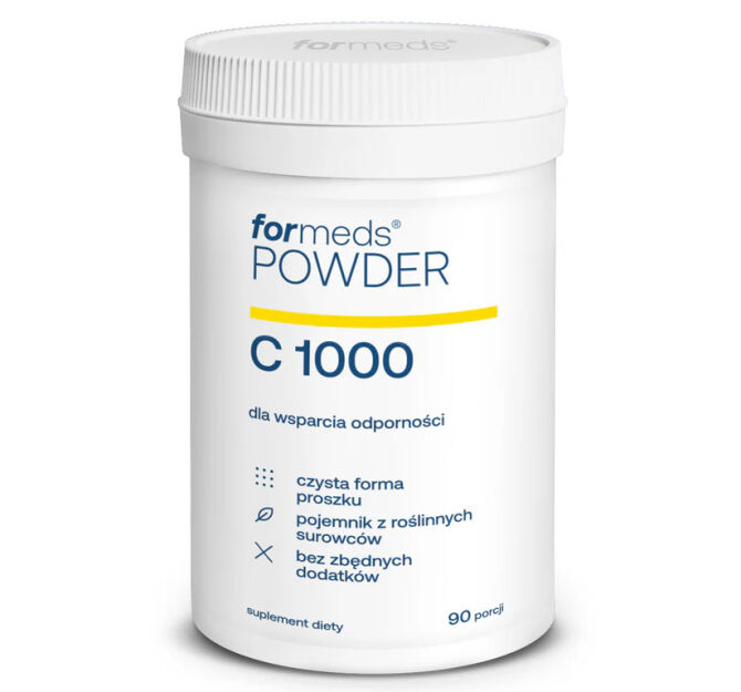 Suplement diety ForMeds POWDER C 1000 Witamina proszek 60 porcji