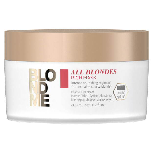 Schwarzkopf BlondMe Bogata maska do włosów blond 200ml