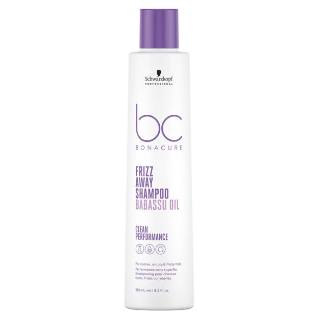 Schwarzkopf BC Frizz Away wygładzający szampon do włosów z olejem babassu 250ml